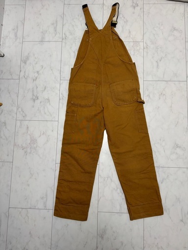 Maid in Maid in USA/Carhartt ブラウン オーバーオール