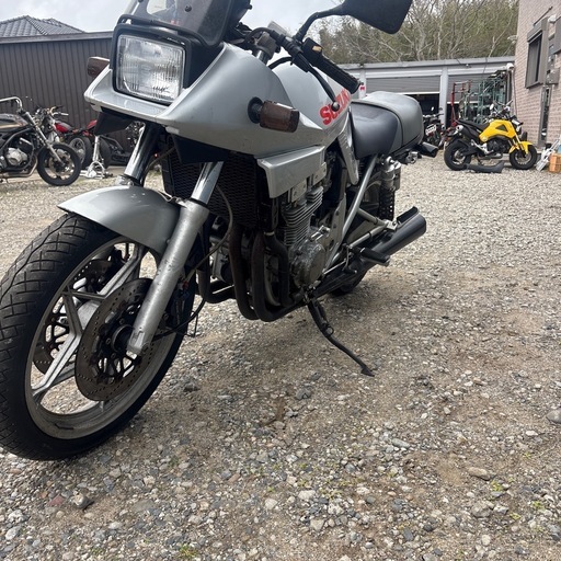 GSX400刀　　GSX400  カタナ　CRCにて始動確認済み　書付き GSX400刀 GSX400 カタナ CRCにて始動確認済み 書付き 【公式通販】
