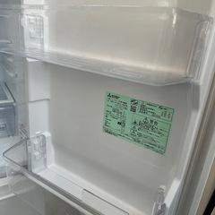 一人暮らしに！146ℓ冷凍冷蔵庫（三菱）の画像