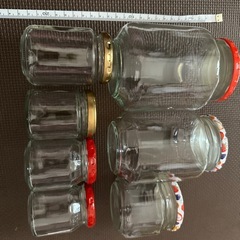 ジャム　　空き瓶　7個セットの画像