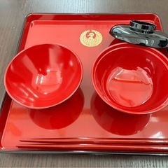 平塚八幡宮　お食い初め食器セットの画像