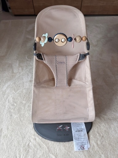 美品⭐︎ベビージョルンバウンサー、メッシュピンク