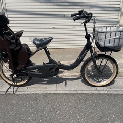 試乗🉑新車仕上げ⭐️中古子供乗せ電動自転車 パナソニックギュットクルームFR・アニーズの画像