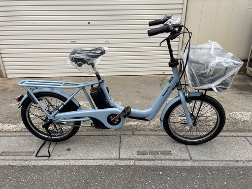 試乗?新車仕上げ⭐️中古子供乗せ電動自転車 パナソニックギュットクルームFR・アニーズ