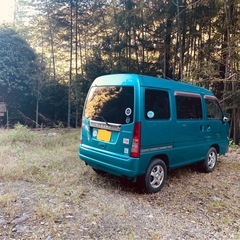 サーファーにオススメ！2004年式サンバーバン　2WD  5MTの画像