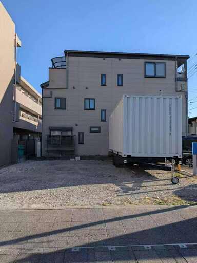 【新品・未使用品】トレーラーハウス　20ft　シャーシ+コンテナハウス　DIY自由建築セット