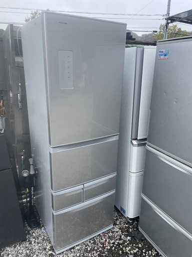 美品TOSHIBA 5ドア冷蔵庫410L (由美?) 桟橋通五丁目のキッチン家電 