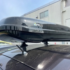 【直接取引のみ】TERZO ルーフボックス　エアロクロスライダーの画像