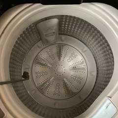 ハイアール Haier 全自動電気洗濯機　洗濯機　5.5kg JW-XP2C55F シルバー　2023年製 一人暮らしの画像