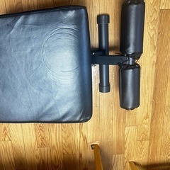 腹筋ベンチ トレーニングベンチ 角度調整可 の画像