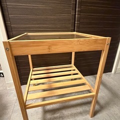 IKEA サイドテーブル（無料・引き取り限定）の画像