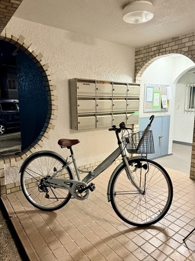 折りたたみ自転車　状態良好・すぐ乗れます（布団あり）