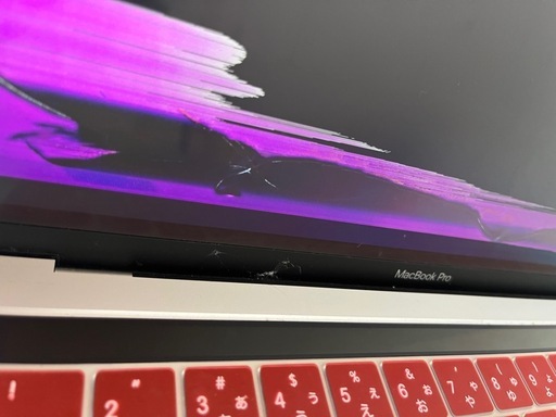 MacBook Pro 13インチ 2018 A1989 液晶割れ 初期化済 部品取り