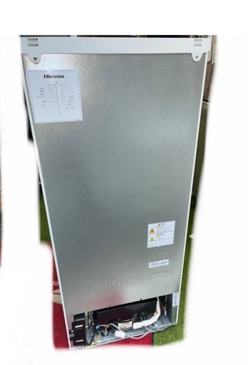 Hisense ノンフロン冷凍冷蔵庫 HR-G13C-W 135L 2022年製 【公式通販】