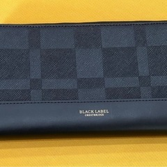 財布 BLACK LABEL CRESTBRIDGE、チェック柄、合成皮革の画像