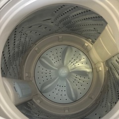 Hisense 2021年製　縦型洗濯機 HW-T45D 4.5kg ホワイトの画像