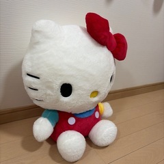 キティちゃん　ぬいぐるみ大の画像