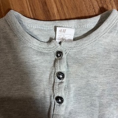 H&M オーガニックコットン Tシャツ 2枚セット 98cmの画像