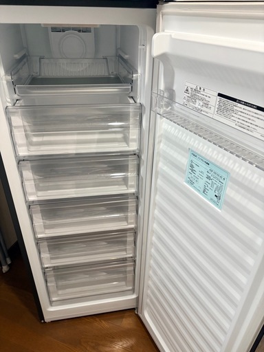 【明日14時引取限定】AQUA　冷凍庫 冷蔵庫 153L 美品 ノンフロン 大容量 動作品
