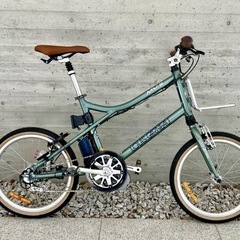 ミニベロ　自転車　ルイガノ　LOUIS GARNEAU 電動アシストの画像