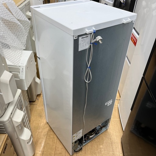 Hisens ハイセンス ノンフロン冷凍冷蔵庫 HR-B12C 2021年製 定格内容積120L 2ドア 冷蔵庫 のご紹介です！
