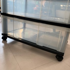 美原店　衣装ケース　収納ケース　アイリスオーヤマ　ワイドチェストの画像