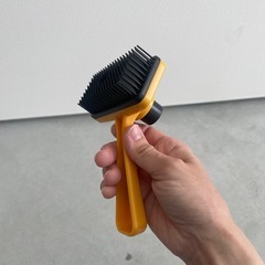 【美品】ダブルペットボウルとブラシセットの画像