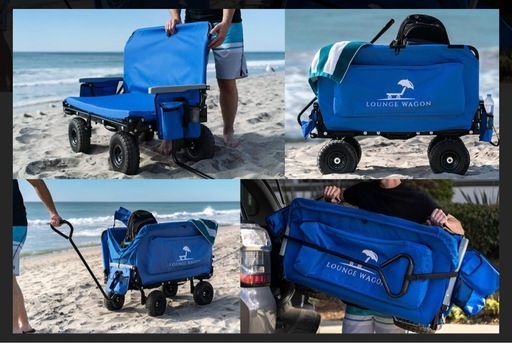 未使用品　アウトドアワゴン　LOUNGE WAGON