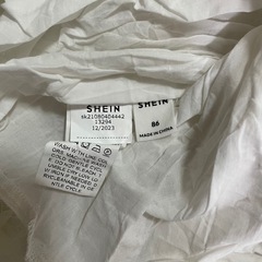 【SHEIN（シーン）】セレモニードレス　サイズ86の画像