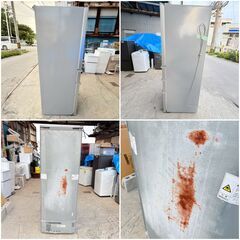 【❗️✨訳あり特価✨❗️】大容量355L×2022年製　AQUA 冷蔵庫 AQR-36M(S) 3ドア シルバー✨ファミリー向け・省エネモデル❗️背面サビあり特価❗️の画像