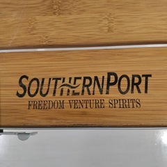 折りたたみテーブル（竹天板）アウトドア用品　SoutheRNPORT【町田市再生家具】　0331の画像