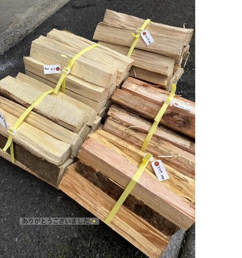 広葉樹薪10kg束500円 (焚庵-TAKUAN) 宗道のその他の中古あげます・譲り 