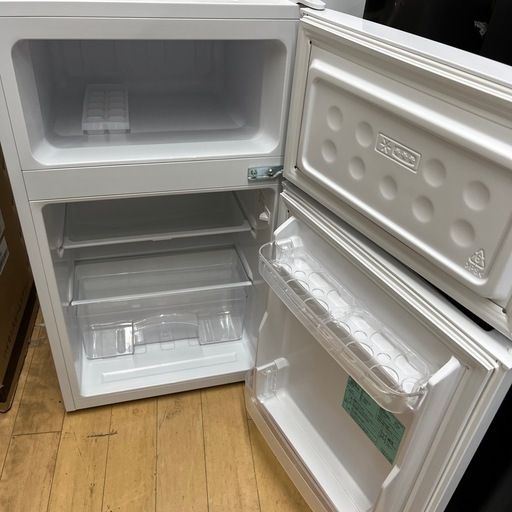 Haier ハイアール ノンフロン冷凍冷蔵庫 BR-85A 2022年製 定格内容積85L 2ドア 冷蔵庫 のご紹介です！