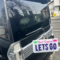 タントカスタム　黒　４月24日以降引渡し可能の画像