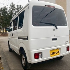 コミコミ価格 車検フル満タン 4WD 低走行 スズキ エブリイの画像