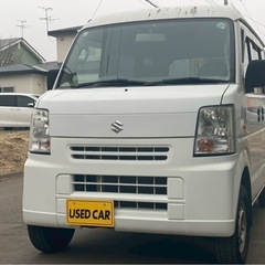 コミコミ価格 車検フル満タン 4WD 低走行 スズキ エブリイの画像