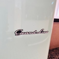レトロな冷蔵庫　グランドラインの画像
