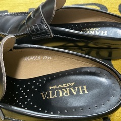ハルタ ローファー サンダル 22.5EE ブラック レア品 4月2日投稿終了の画像