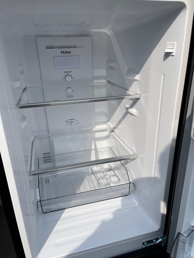 Haier 2ドア 冷凍冷蔵庫 2024年製 JR-SY15A freemee 超スリムタイプ W440 148L 動作確認済 マットグレー 中古美品 ③