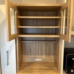 食器棚　ゴミ箱収納　幅60cmの画像