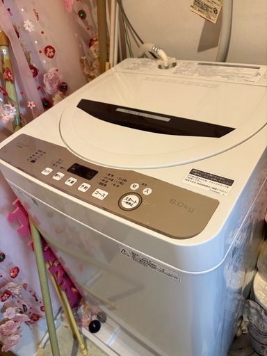 SHARP 洗濯機　2020年製　6.0kg 
