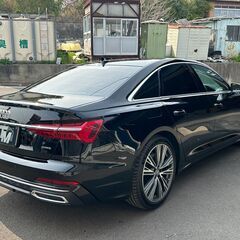 アウディA6　55TFSIクワトロSライン　ガソリン車・バーチャルコックピット・20インチ純正ホイール・アンビエントライト・360度全周囲ｶﾒﾗの画像