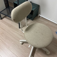 無印良品机と椅子の画像