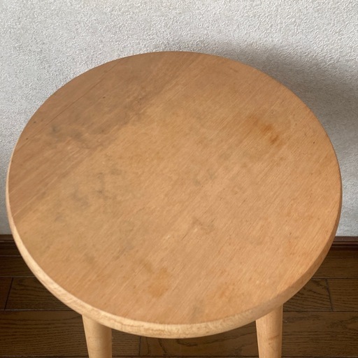 木製スツール　ハイチェア　北欧ビンテージ　アンティーク