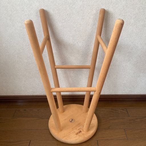 木製スツール　ハイチェア　北欧ビンテージ　アンティーク