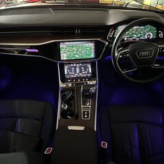アウディA6　55TFSIクワトロSライン　ガソリン車・バーチャルコックピット・20インチ純正ホイール・アンビエントライト・360度全周囲ｶﾒﾗの画像