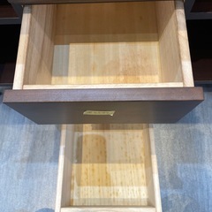 【サイドボード】【コンセント付き棚】※シミ有り★クリーニング済み【管理番号0331】野の画像