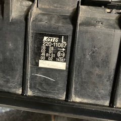 トラックテールランプの画像