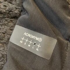ACRONYM Fleece Hooded Jacket Black L Technical Wearの画像