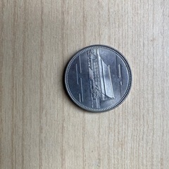 昭和天皇御在位60周年記念500円玉の画像